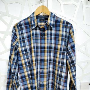 Men's Plaid Button Shirt by Arrow, MED